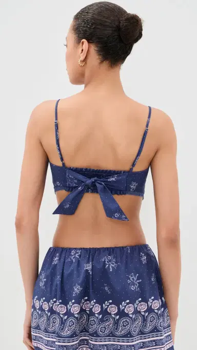 LoveShackFancy Mollie Top MIDNIGHT HARBOR | Thumbnail 4 LoveShackFancy Mollie Top MIDNIGHT HARBOR | Thumbnail 4