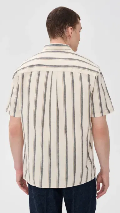 Barbour Barkend triped ummer Shirt Whisper White | Thumbnail 3 Barbour Barkend triped ummer Shirt Whisper White | Thumbnail 3