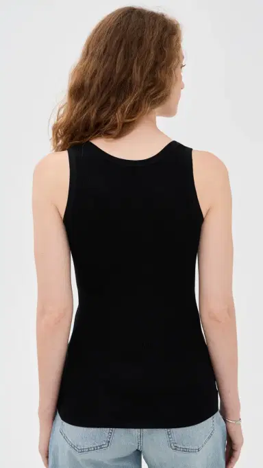 Renggli coop Neck Rib Tank Ink | Thumbnail 3 Renggli coop Neck Rib Tank Ink | Thumbnail 3