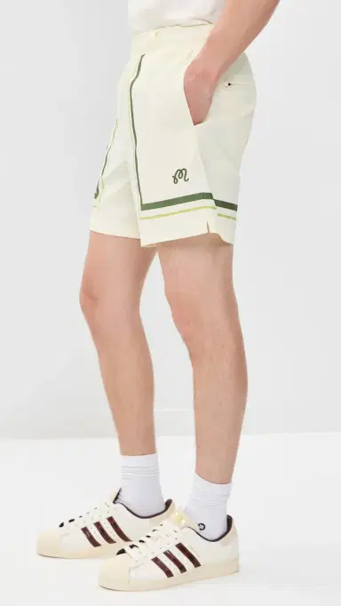 Malbon cooter Playa Shorts 5.5 Cream | Thumbnail 4 Malbon cooter Playa Shorts 5.5 Cream | Thumbnail 4