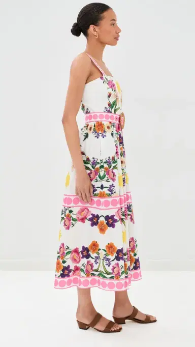 Borgo de Nor Ninet Dress Botanica P. Ment | Thumbnail 5 Borgo de Nor Ninet Dress Botanica P. Ment | Thumbnail 5