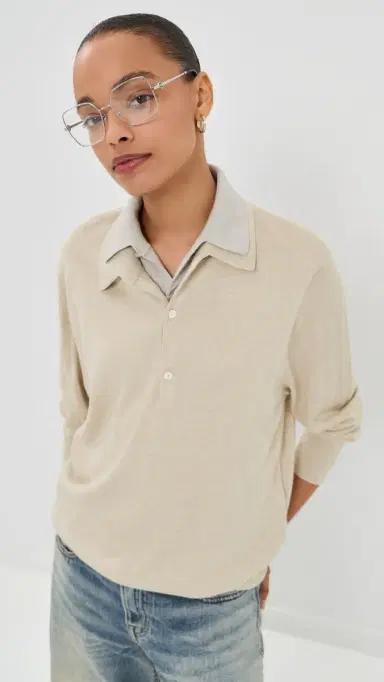 Acne Studios Koyat Sweater Beige/Grey | Thumbnail 2 Acne Studios Koyat Sweater Beige/Grey | Thumbnail 2