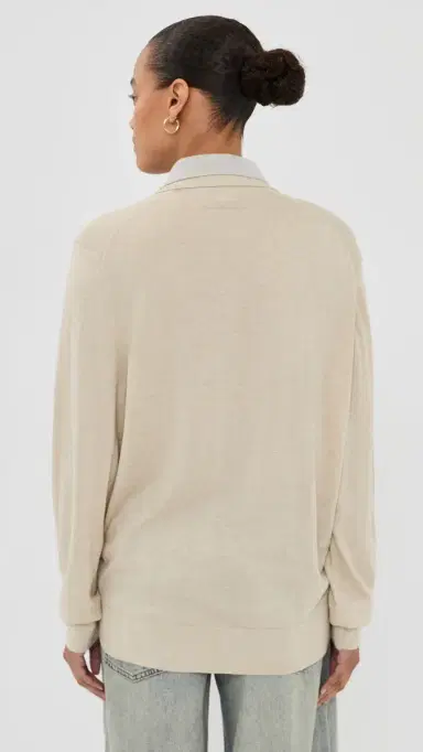 Acne Studios Koyat Sweater Beige/Grey | Thumbnail 4 Acne Studios Koyat Sweater Beige/Grey | Thumbnail 4