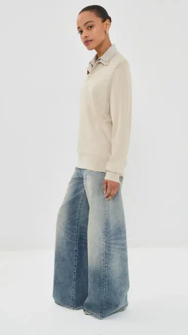 Acne Studios Koyat Sweater Beige/Grey | Thumbnail 5 Acne Studios Koyat Sweater Beige/Grey | Thumbnail 5