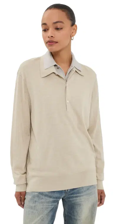 Acne Studios Koyat Sweater Beige/Grey | Thumbnail 1 Acne Studios Koyat Sweater Beige/Grey | Thumbnail 1