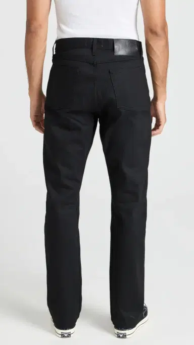 Naked & Famous Denim Solid Selvedge Jeans Black | Thumbnail 3 Naked & Famous Denim Solid Selvedge Jeans Black | Thumbnail 3