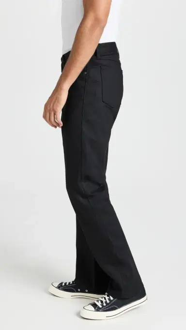 Naked & Famous Denim Solid Selvedge Jeans Black | Thumbnail 4 Naked & Famous Denim Solid Selvedge Jeans Black | Thumbnail 4