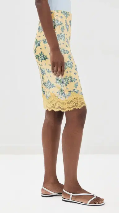 endless rose equin Printed kirt Lemon Multi | Thumbnail 4 endless rose equin Printed kirt Lemon Multi | Thumbnail 4