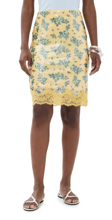 endless rose equin Printed kirt Lemon Multi | Thumbnail 1 endless rose equin Printed kirt Lemon Multi | Thumbnail 1
