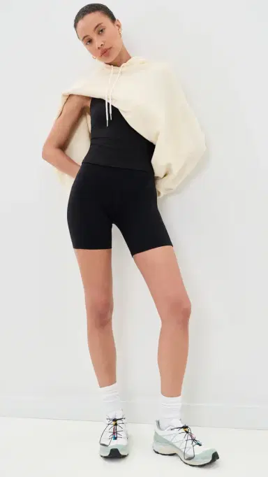Splits59 Airweight High Waist Pocket Shorts 6 Black | Thumbnail 5 Splits59 Airweight High Waist Pocket Shorts 6 Black | Thumbnail 5