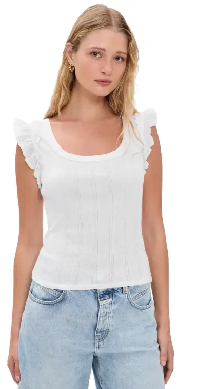 RAILS Giovanna Top White | Thumbnail 1 RAILS Giovanna Top White | Thumbnail 1