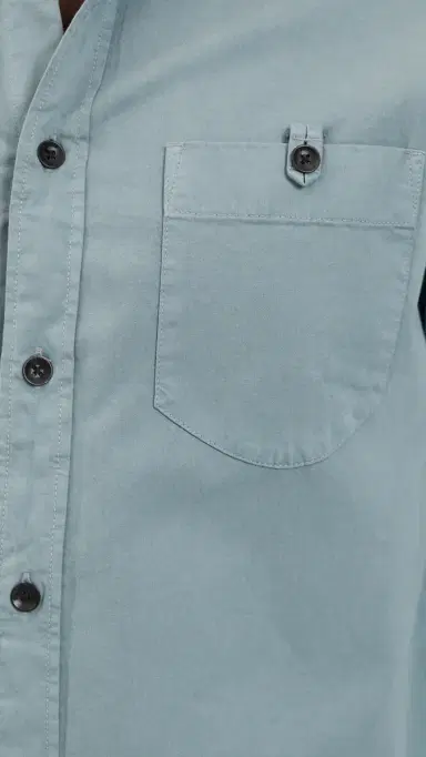 rag & bone Tomlin Pocket Shirt Stel | Thumbnail 6 rag & bone Tomlin Pocket Shirt Stel | Thumbnail 6