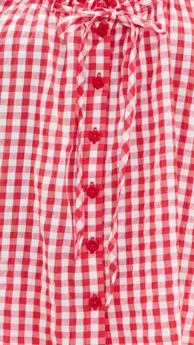 Splendid Gigi Gingham Top Firework/White | Thumbnail 6 Splendid Gigi Gingham Top Firework/White | Thumbnail 6