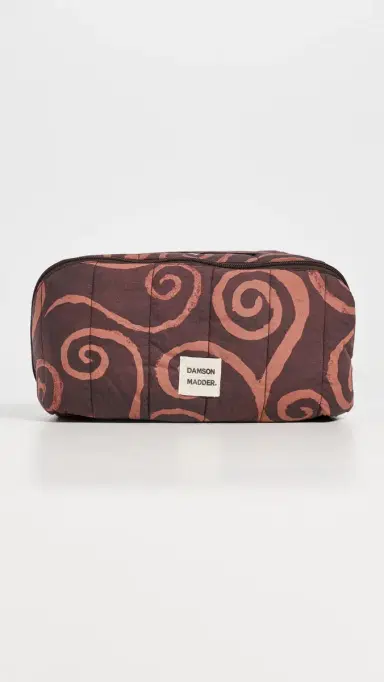 Damson Madder Large Wash Bag Swirl One Size | Thumbnail 2 Damson Madder Large Wash Bag Swirl One Size | Thumbnail 2