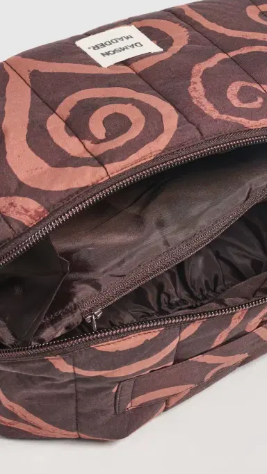 Damson Madder Large Wash Bag Swirl One Size | Thumbnail 5 Damson Madder Large Wash Bag Swirl One Size | Thumbnail 5