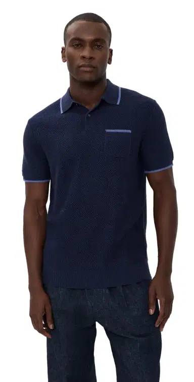 Greyson eneca Sweater Polo MALTEE BLUE | Thumbnail 1 Greyson eneca Sweater Polo MALTEE BLUE | Thumbnail 1