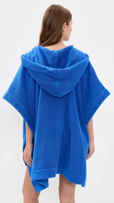 Lisa Marie Fernandez Beach Poncho Cobalt Blue Terry M/L | Thumbnail 3 Lisa Marie Fernandez Beach Poncho Cobalt Blue Terry M/L | Thumbnail 3