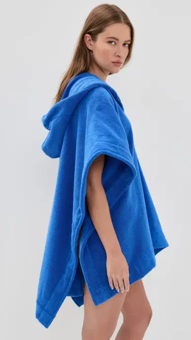 Lisa Marie Fernandez Beach Poncho Cobalt Blue Terry M/L | Thumbnail 4 Lisa Marie Fernandez Beach Poncho Cobalt Blue Terry M/L | Thumbnail 4