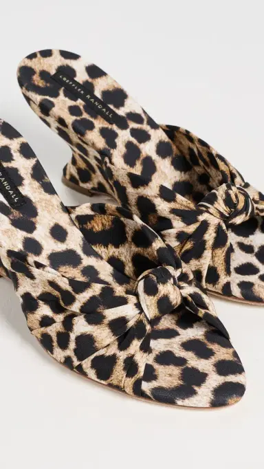 Loeffler Randall Marsy Angled Wedge Sandals Leopard 7 | Thumbnail 6 Loeffler Randall Marsy Angled Wedge Sandals Leopard 7 | Thumbnail 6