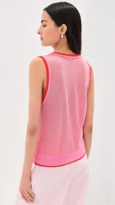 LE BOP Rina Tank Top Cosmos/Flame | Thumbnail 3 LE BOP Rina Tank Top Cosmos/Flame | Thumbnail 3