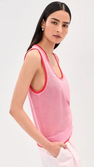 LE BOP Rina Tank Top Cosmos/Flame | Thumbnail 4 LE BOP Rina Tank Top Cosmos/Flame | Thumbnail 4