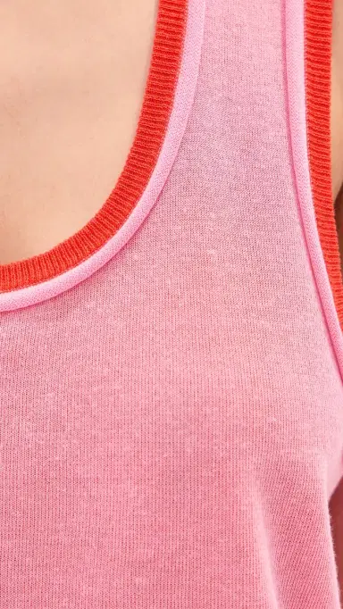 LE BOP Rina Tank Top Cosmos/Flame | Thumbnail 6 LE BOP Rina Tank Top Cosmos/Flame | Thumbnail 6
