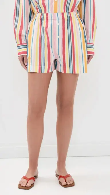 Faherty Coastal Poplin Boxer Shorts unset Parade | Thumbnail 2 Faherty Coastal Poplin Boxer Shorts unset Parade | Thumbnail 2