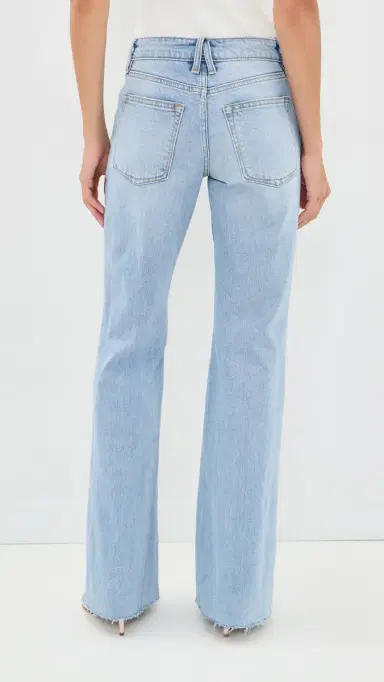 GOOD AMERICAN Vintage Low Relaxed Flare Jeans Indigo88 | Thumbnail 3 GOOD AMERICAN Vintage Low Relaxed Flare Jeans Indigo88 | Thumbnail 3