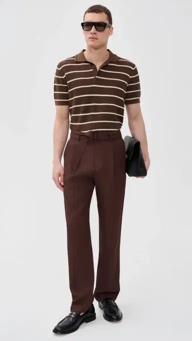 Simkhai Elvis Trousers Chocolate | Thumbnail 5 Simkhai Elvis Trousers Chocolate | Thumbnail 5