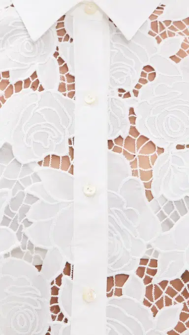 L'AGENCE eychelle Cropped Button Down Shirt | Thumbnail 6 L'AGENCE eychelle Cropped Button Down Shirt | Thumbnail 6