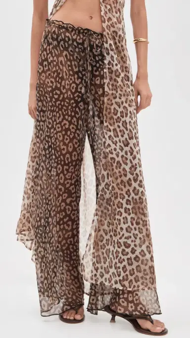 Ramy Brook Alayna Pants Dark eopard | Thumbnail 2 Ramy Brook Alayna Pants Dark eopard | Thumbnail 2