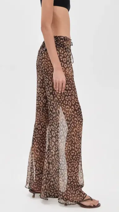 Ramy Brook Alayna Pants Dark eopard | Thumbnail 4 Ramy Brook Alayna Pants Dark eopard | Thumbnail 4
