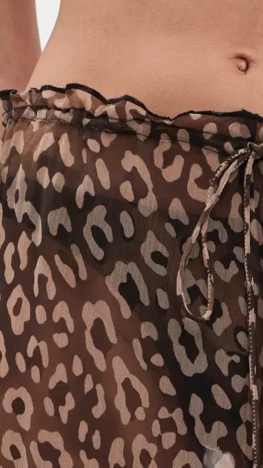 Ramy Brook Alayna Pants Dark eopard | Thumbnail 6 Ramy Brook Alayna Pants Dark eopard | Thumbnail 6