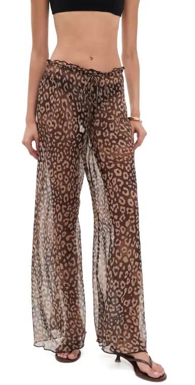 Ramy Brook Alayna Pants Dark eopard | Thumbnail 1 Ramy Brook Alayna Pants Dark eopard | Thumbnail 1