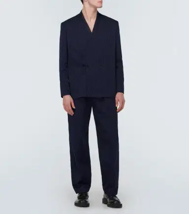 Kenzo Pinstripe cotton and linen pants | Thumbnail 5 Kenzo Pinstripe cotton and linen pants | Thumbnail 5
