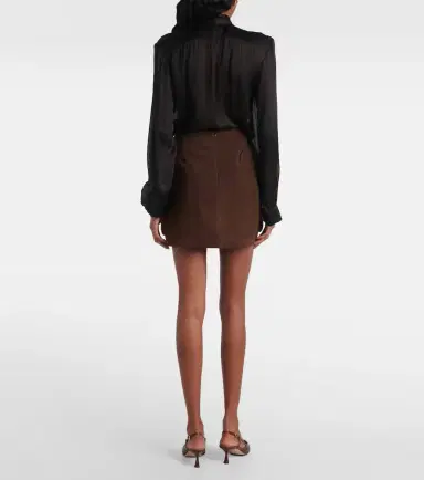 Blazé Milano Blazé Milano Coci suede miniskirt | Thumbnail 2 Blazé Milano Blazé Milano Coci suede miniskirt | Thumbnail 2