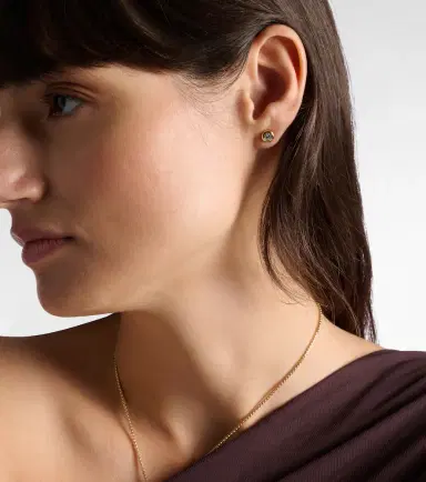David Yurman Pavé 18kt gold earrings with diamonds | Thumbnail 3 David Yurman Pavé 18kt gold earrings with diamonds | Thumbnail 3