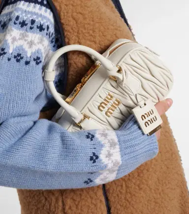 Miu Miu Arcadie Small leather top-handle bag | Thumbnail 7 Miu Miu Arcadie Small leather top-handle bag | Thumbnail 7