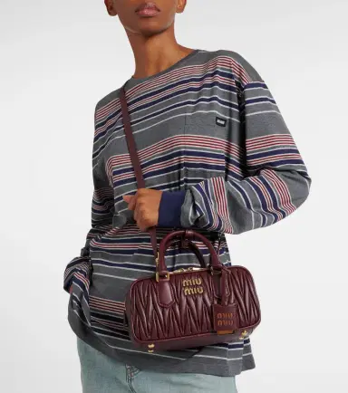 Miu Miu Arcadie matelassé leather tote bag | Thumbnail 4 Miu Miu Arcadie matelassé leather tote bag | Thumbnail 4