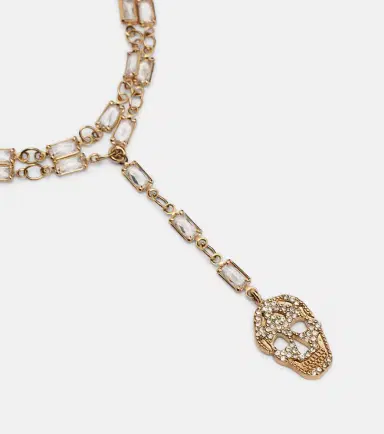 Alexander McQueen Skull crystal-embellished bracelet | Thumbnail 5 Alexander McQueen Skull crystal-embellished bracelet | Thumbnail 5