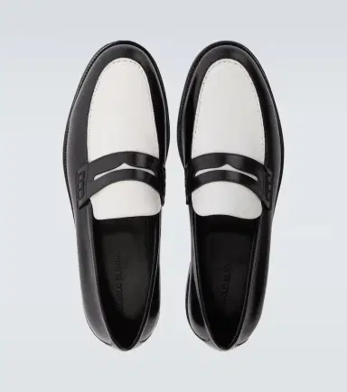Manolo Blahnik Perry leather penny loafers | Thumbnail 4 Manolo Blahnik Perry leather penny loafers | Thumbnail 4