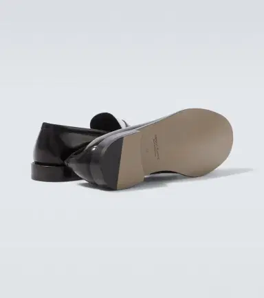 Manolo Blahnik Perry leather penny loafers | Thumbnail 5 Manolo Blahnik Perry leather penny loafers | Thumbnail 5