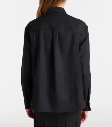Victoria Beckham Ellys wool flannel shirt | Thumbnail 6 Victoria Beckham Ellys wool flannel shirt | Thumbnail 6