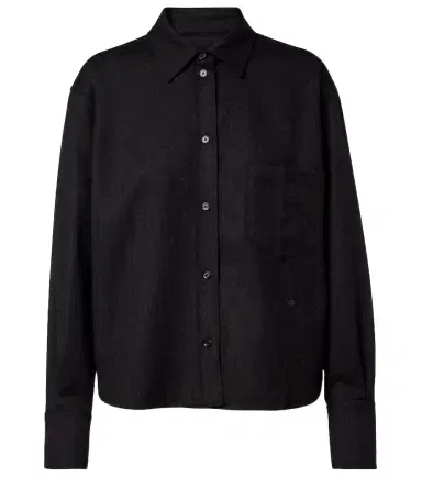 Victoria Beckham Ellys wool flannel shirt | Thumbnail 1 Victoria Beckham Ellys wool flannel shirt | Thumbnail 1