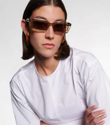 Alaïa Alaïa Logo rectangular sunglasses | Thumbnail 2 Alaïa Alaïa Logo rectangular sunglasses | Thumbnail 2