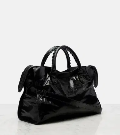 Balenciaga Le City Medium leather top-handle bag | Thumbnail 4 Balenciaga Le City Medium leather top-handle bag | Thumbnail 4