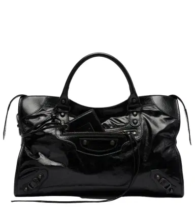 Balenciaga Le City Medium leather top-handle bag | Thumbnail 1 Balenciaga Le City Medium leather top-handle bag | Thumbnail 1