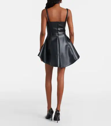 David Koma Ruffled midi dress | Thumbnail 2 David Koma Ruffled midi dress | Thumbnail 2
