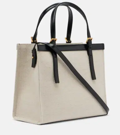 Versace Rivière Small canvas tote bag | Thumbnail 2 Versace Rivière Small canvas tote bag | Thumbnail 2