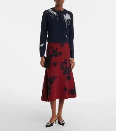 Erdem Embroidered cardigan | Thumbnail 5 Erdem Embroidered cardigan | Thumbnail 5
